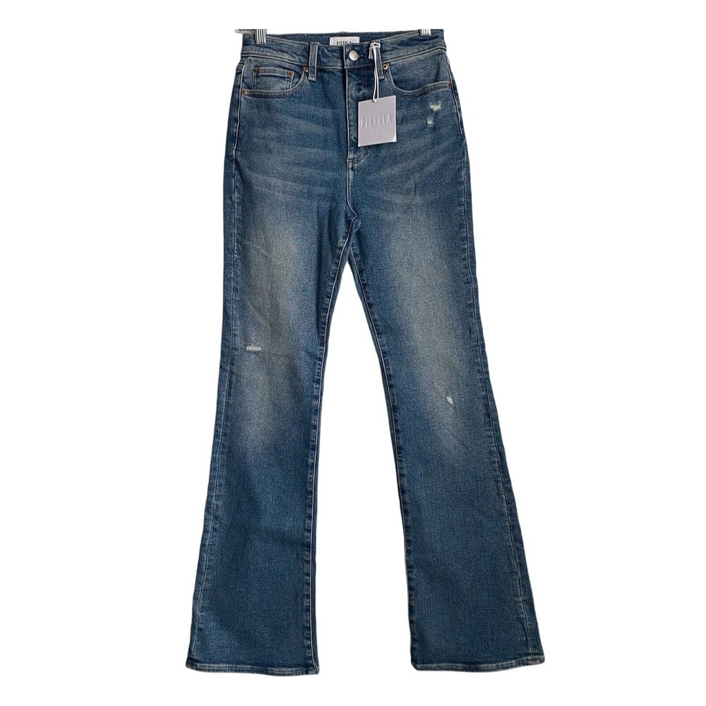 Pistola Women's Boot Cut Jeans - Blue